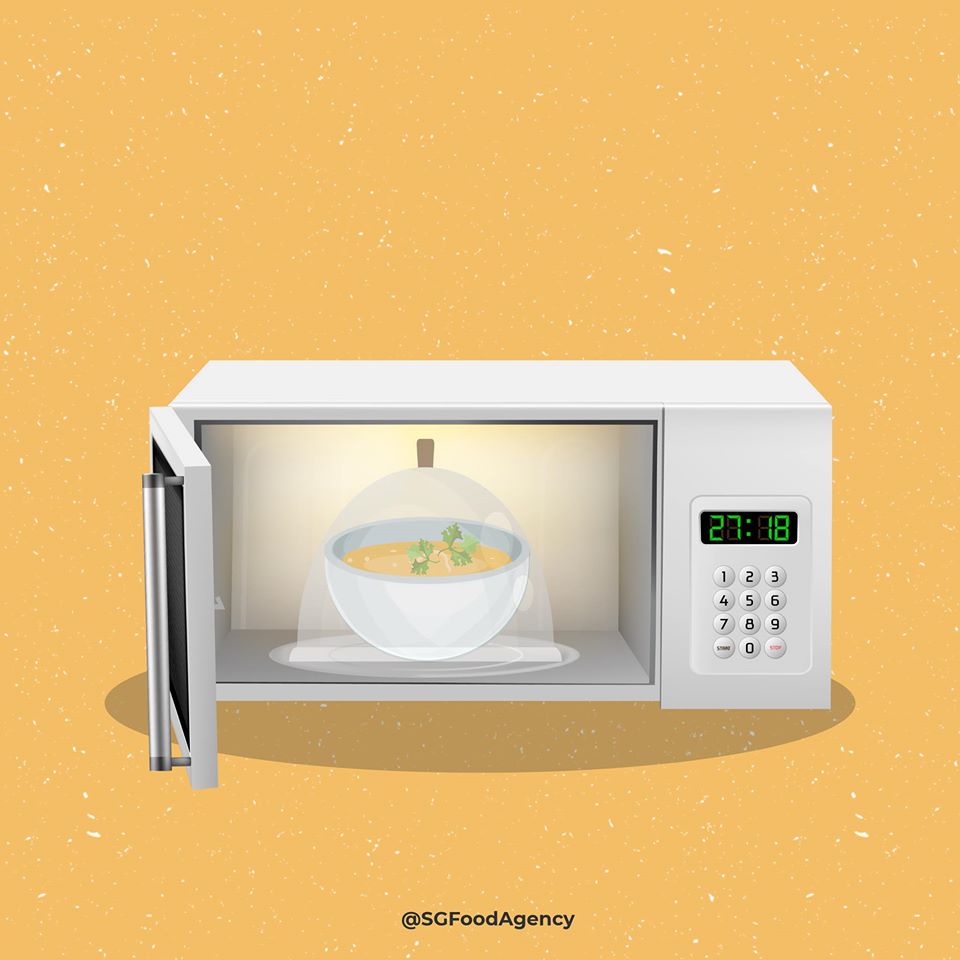 Food for Thought  Preparing food in microwave oven